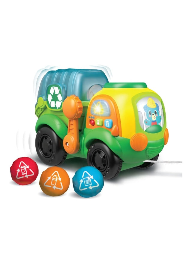 Go Green Pull-Along Recycle Truck