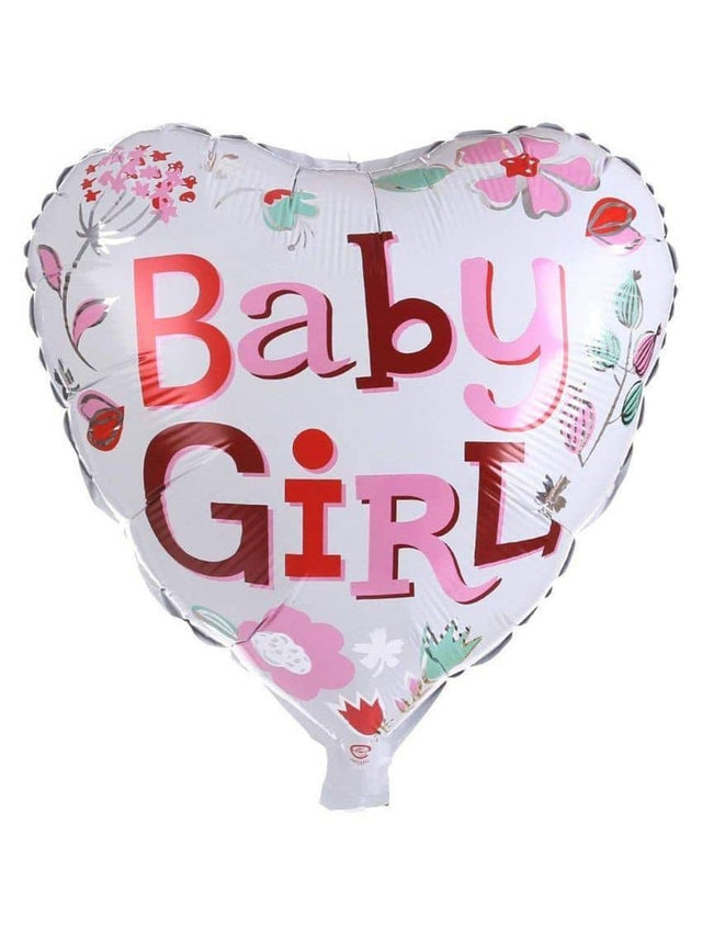 1st Birthday Pink Theme Foil Balloon Set - Pack of 5