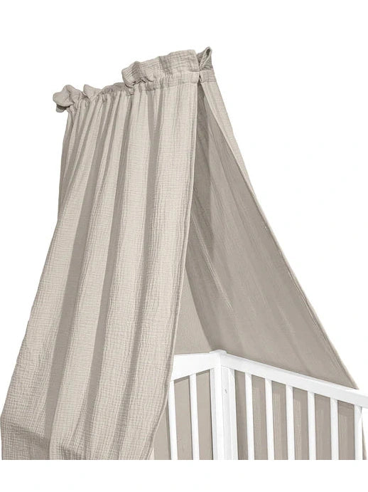 Muslin Crib Canopy with the Canopy Support (4 colors available)