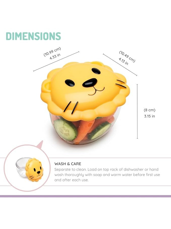 Melii Snack Pot - Lion (232ml)