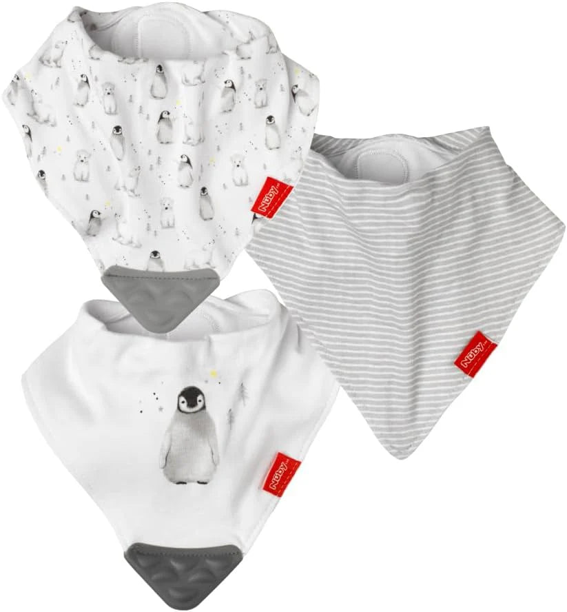 Nuby Bandana Teething Bibs 3 Pack