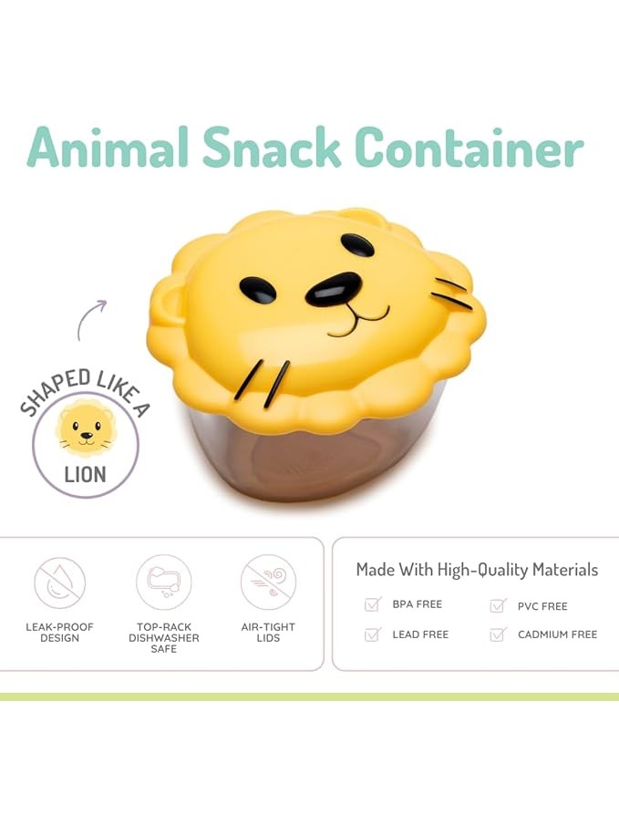 Melii Snack Pot - Lion (232ml)