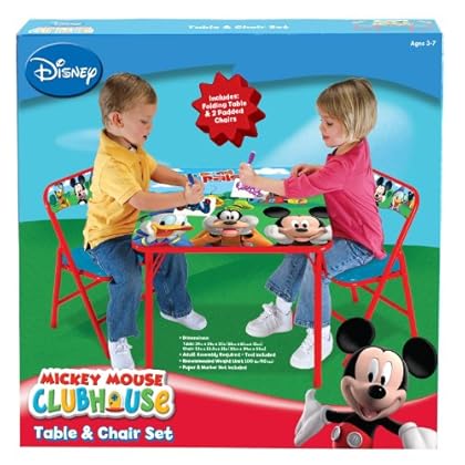 Disney Mickey and Friends Activity Table and Chair Set