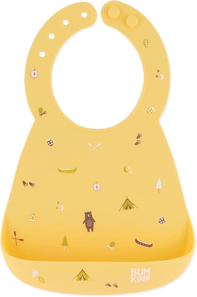 Bumkins Silicone Bibs (available in 2 designs)