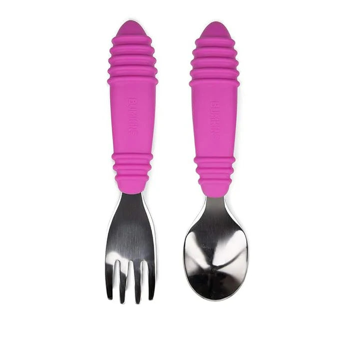 Bumkins Spoon + Fork (14 colors available)