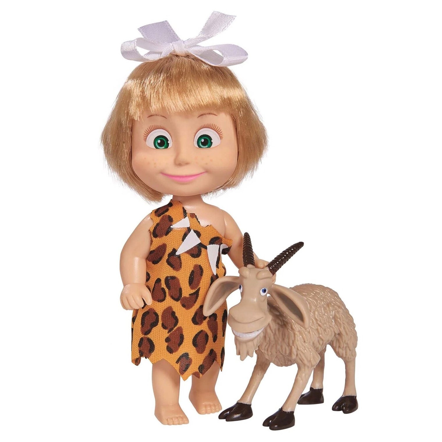 Masha with Her Animal Friends