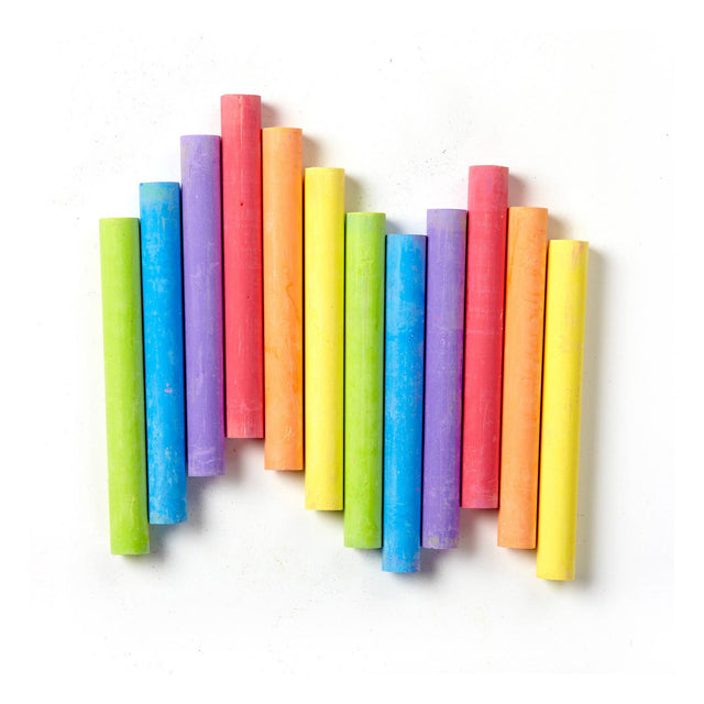 Crayola Anti-Dust Color Chalk Sticks - 12 Sticks