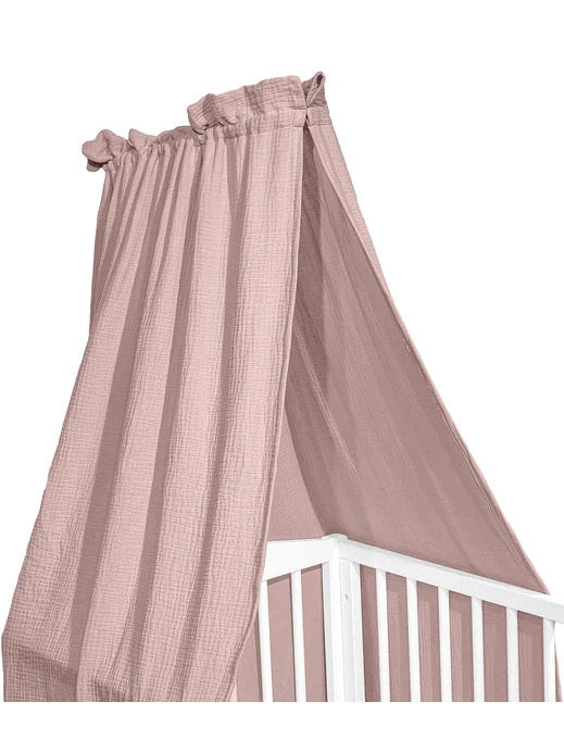Muslin Crib Canopy with the Canopy Support (4 colors available)
