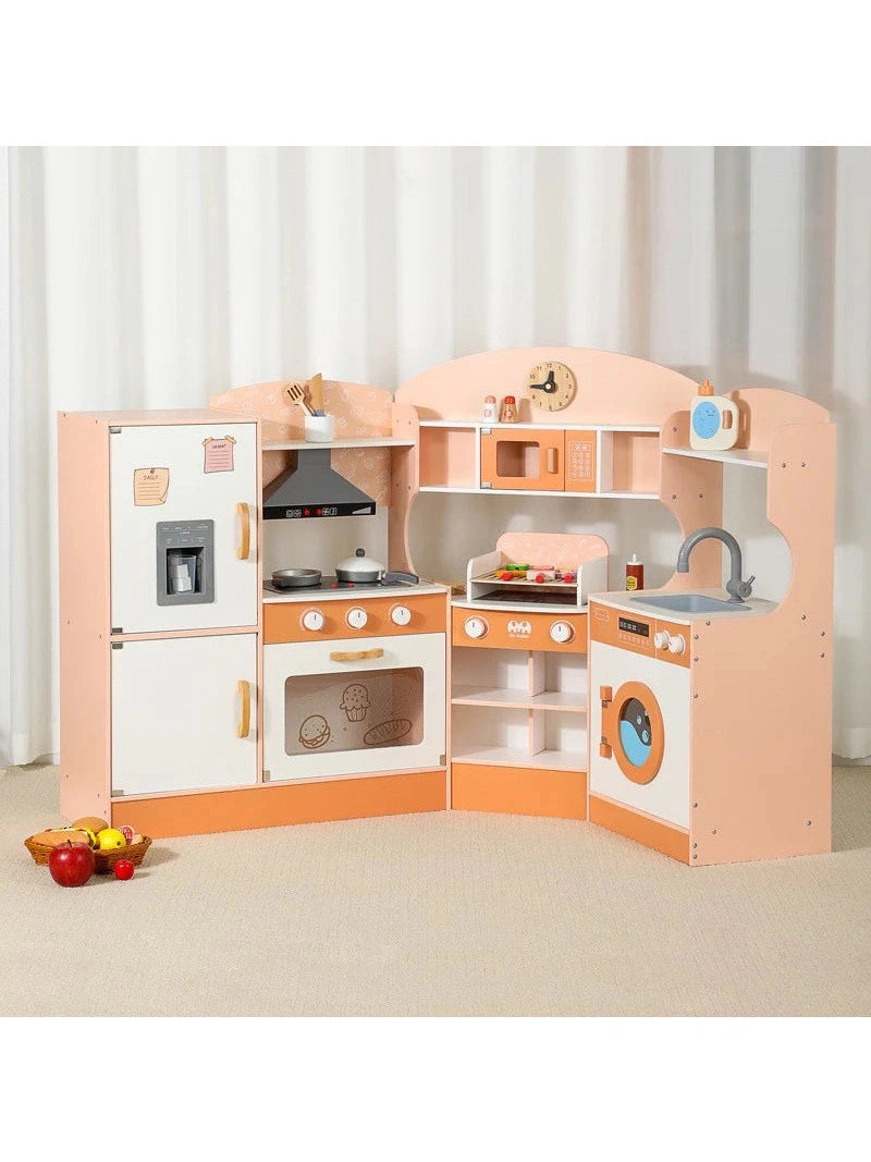 Kitchen Premium Wooden Toy Set