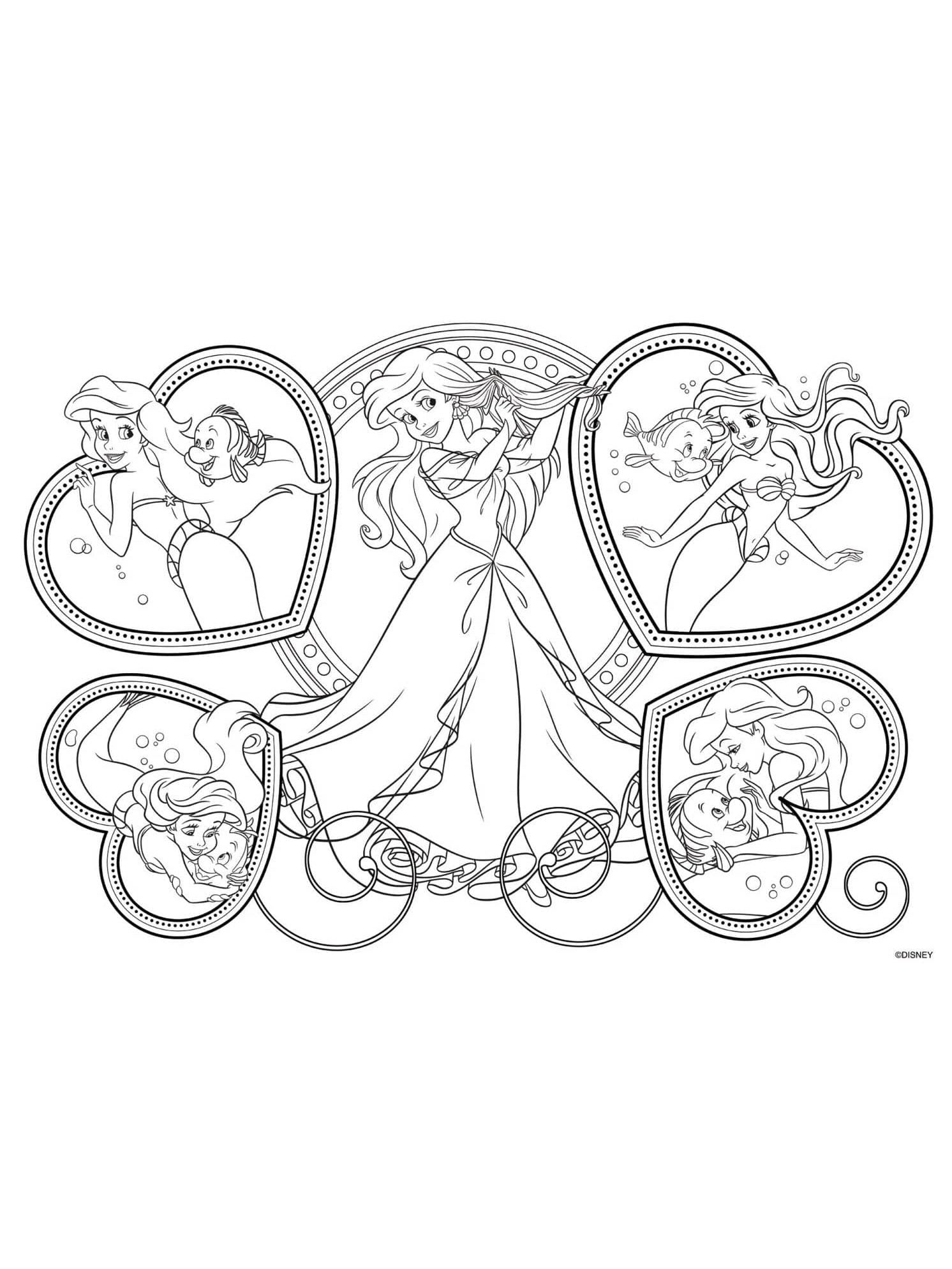 Disney Eco-Puzzle Little Mermaid 60