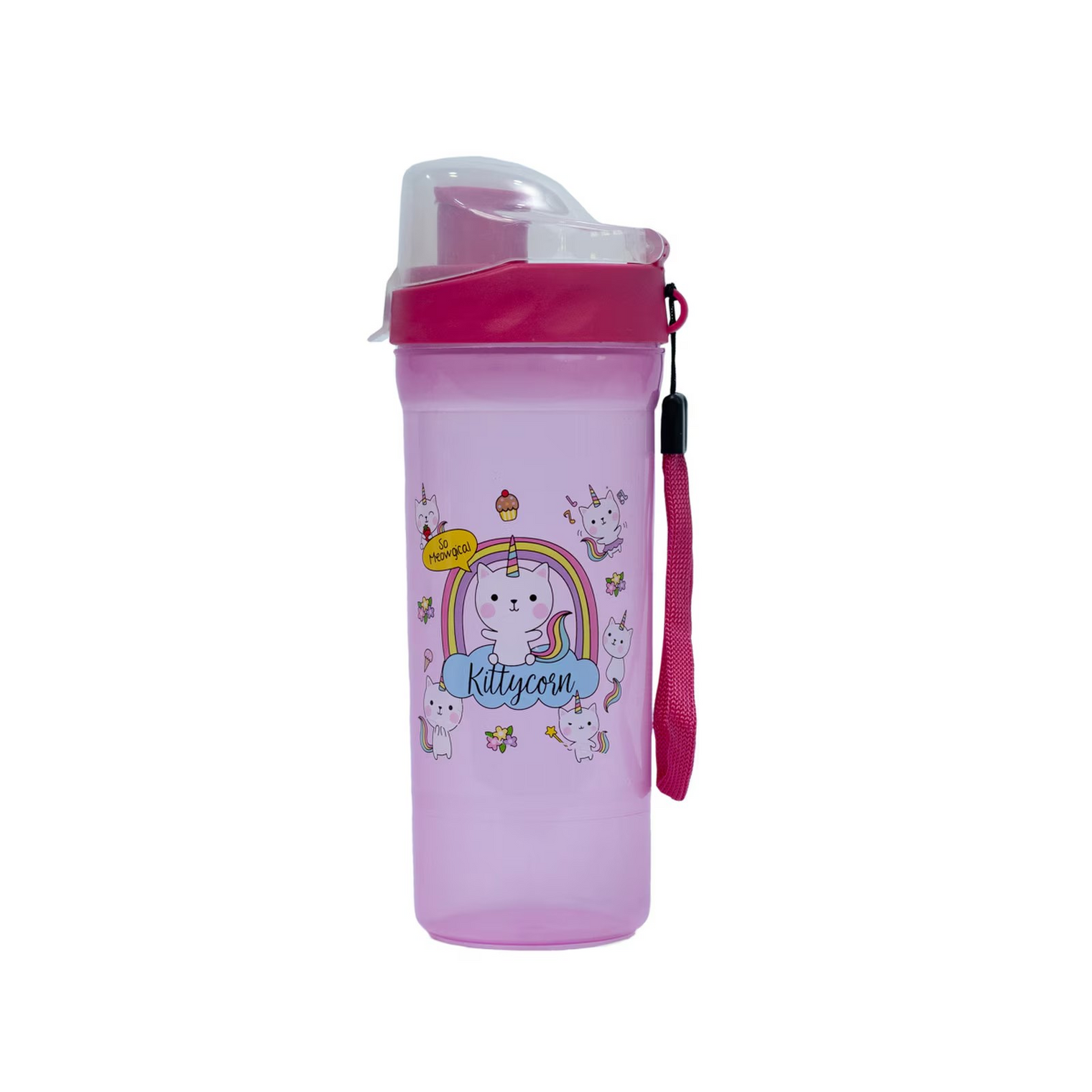 Sacvin Senior School Transparent Water Bottle - 650ml (6 colors available)
