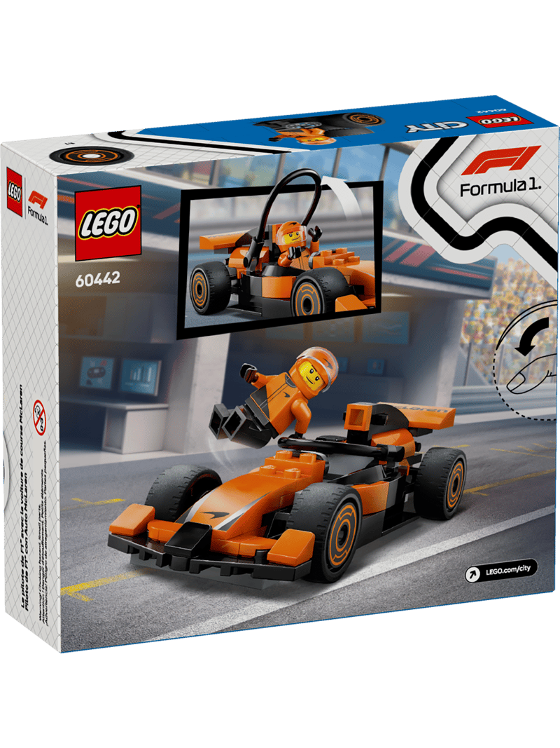 LEGO City F1® Driver with McLaren Car 60442 - 86 Parts