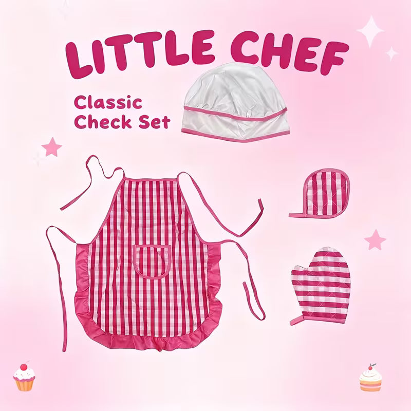 4pcs Cooking Apron Set