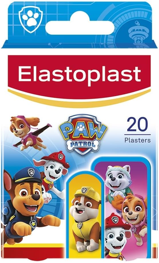 Elastoplast Kids Paw Patrol Plasters - Assorted 20 Pack