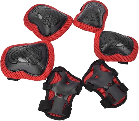 Bike Knee and Elbow Protective Gear Set (Fully Adjustable Straps) 2 colors available