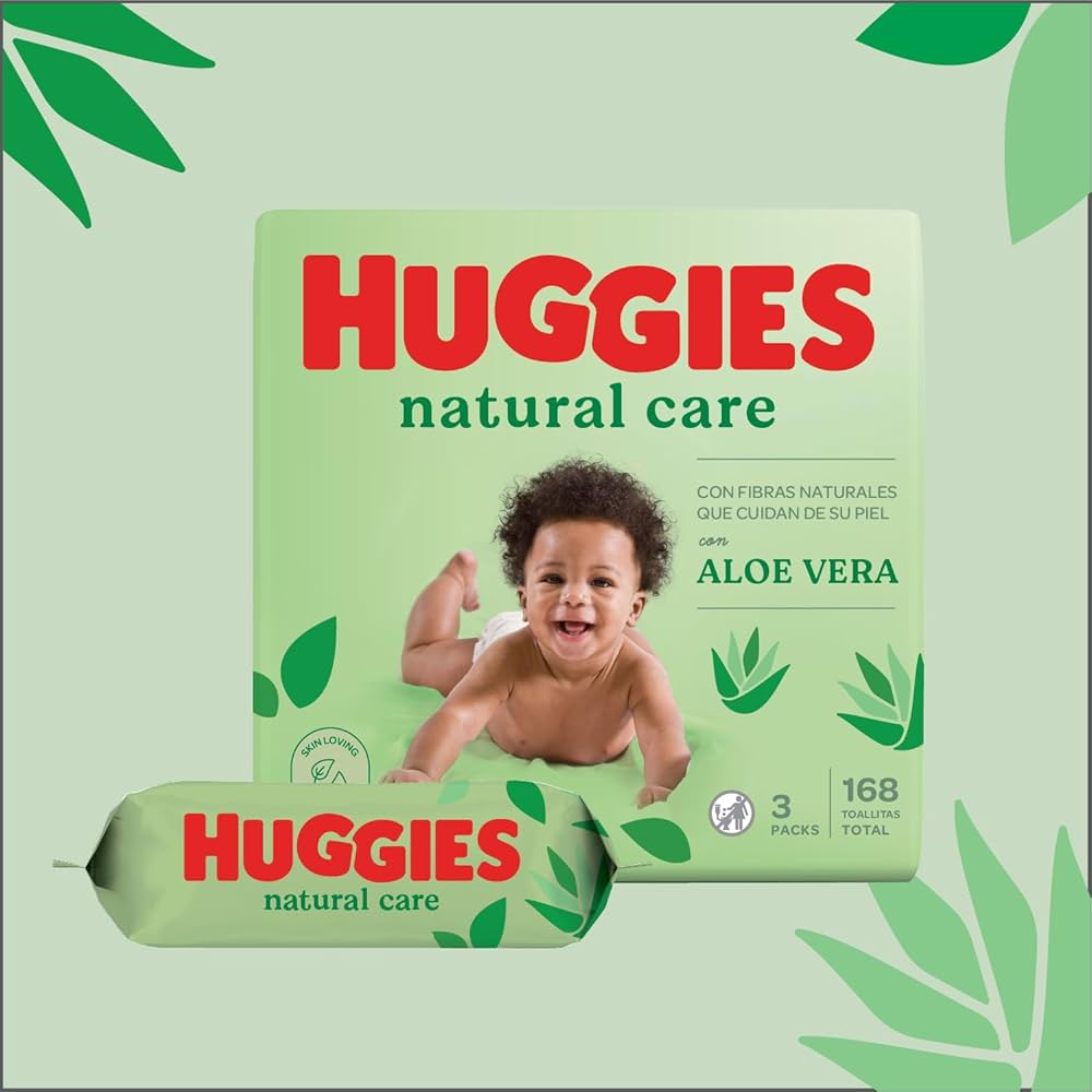 HUGGIES NATURAL CARE ALOE WIPES * 56