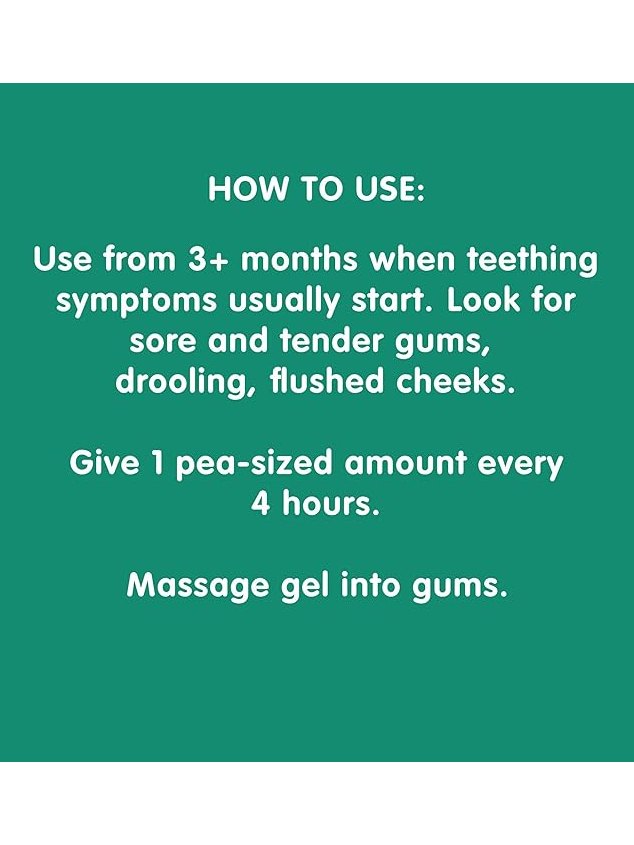 Nelsons TeethaTeething Gel 3months+ - 15g