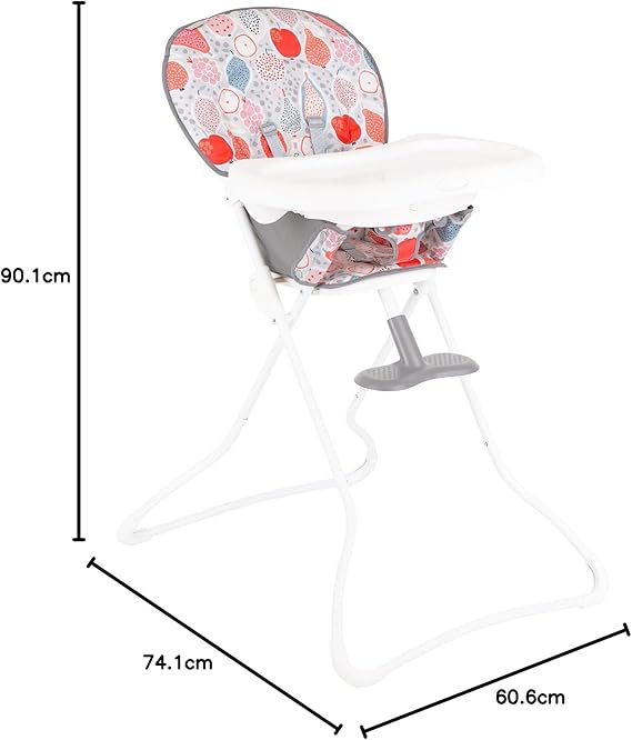Graco Snack n Stow Highchair - Summer Fruits