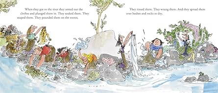 The Wild Washerwomen - John Yeoman, Quentin Blake (Paperback)