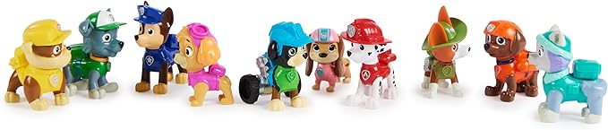 PAW Patrol Character Figures All Paws 10 Pack