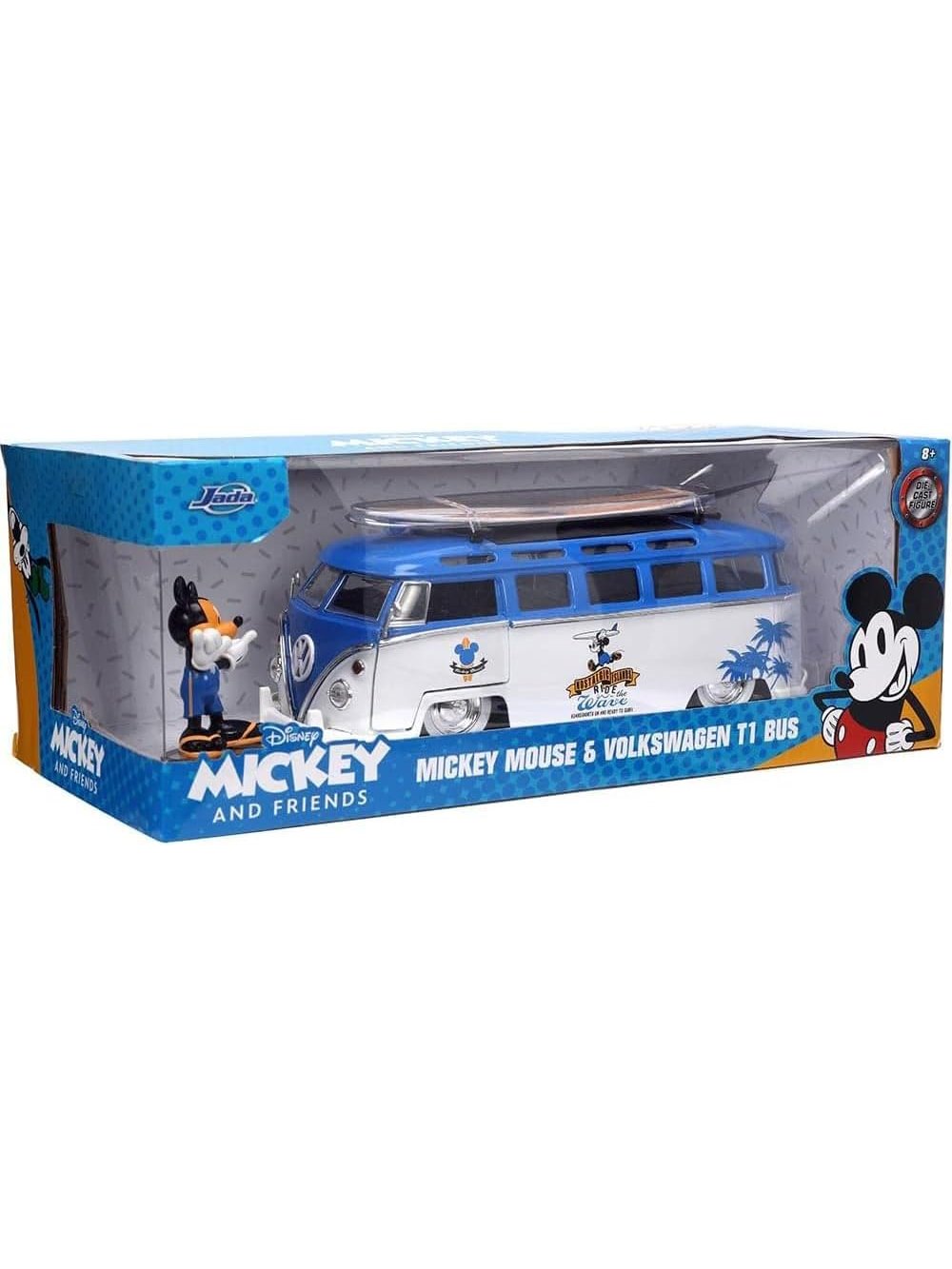 Mickey Mouse and Volkswagen Bus, 1:24