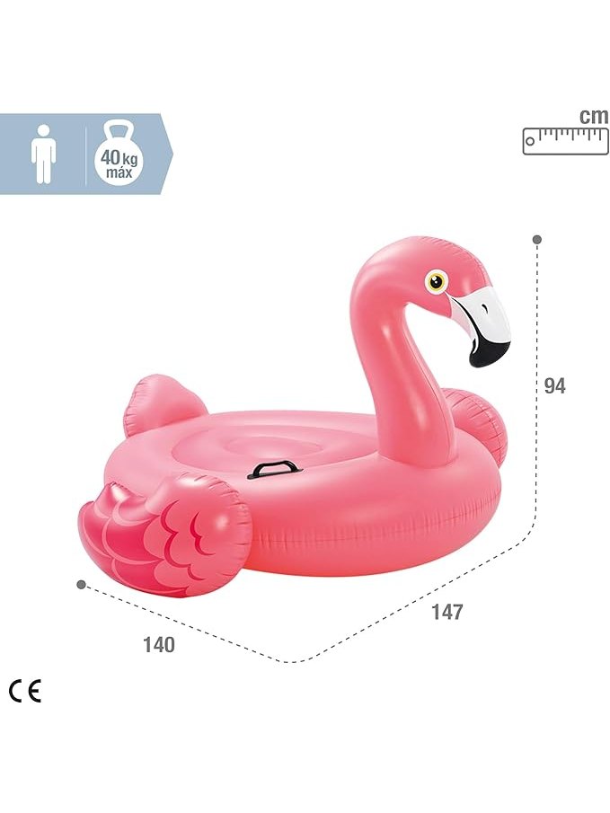 Intex Pink Flamingo Sand & Summer Ride-on Inflatable Float
