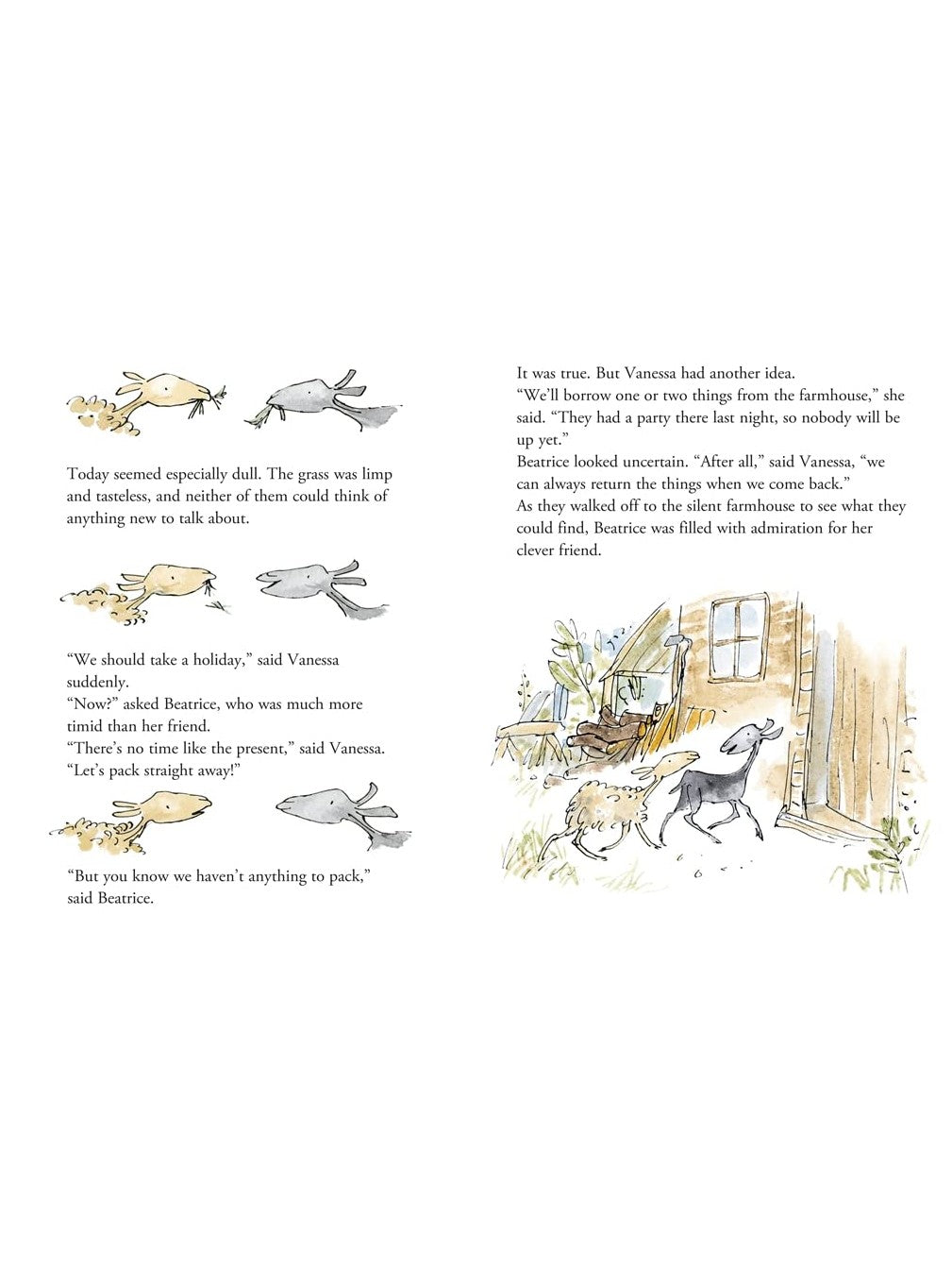 Beatrice and Vanessa - John Yeoman, Quentin Blake (Paperback)