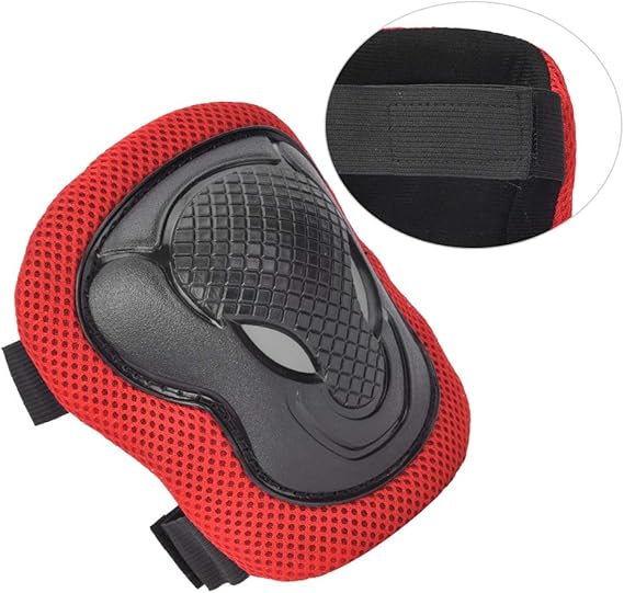 Bike Knee and Elbow Protective Gear Set (Fully Adjustable Straps) 2 colors available