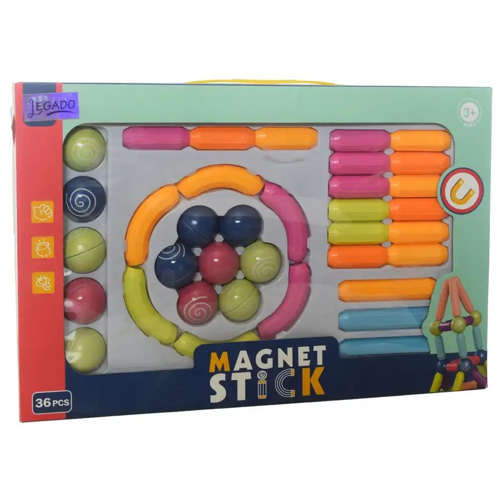 36 Pc Magnet Stick, Age 3+