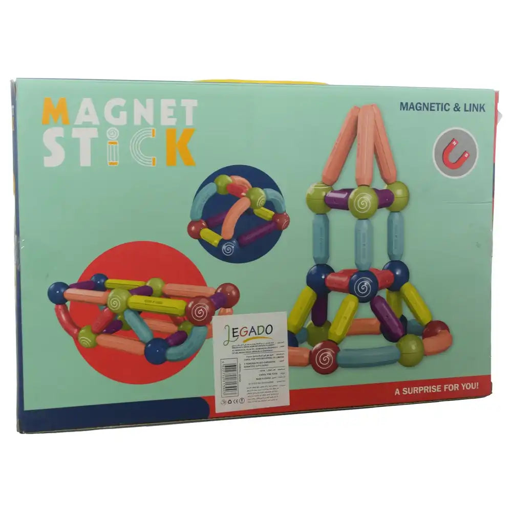 36 Pc Magnet Stick, Age 3+