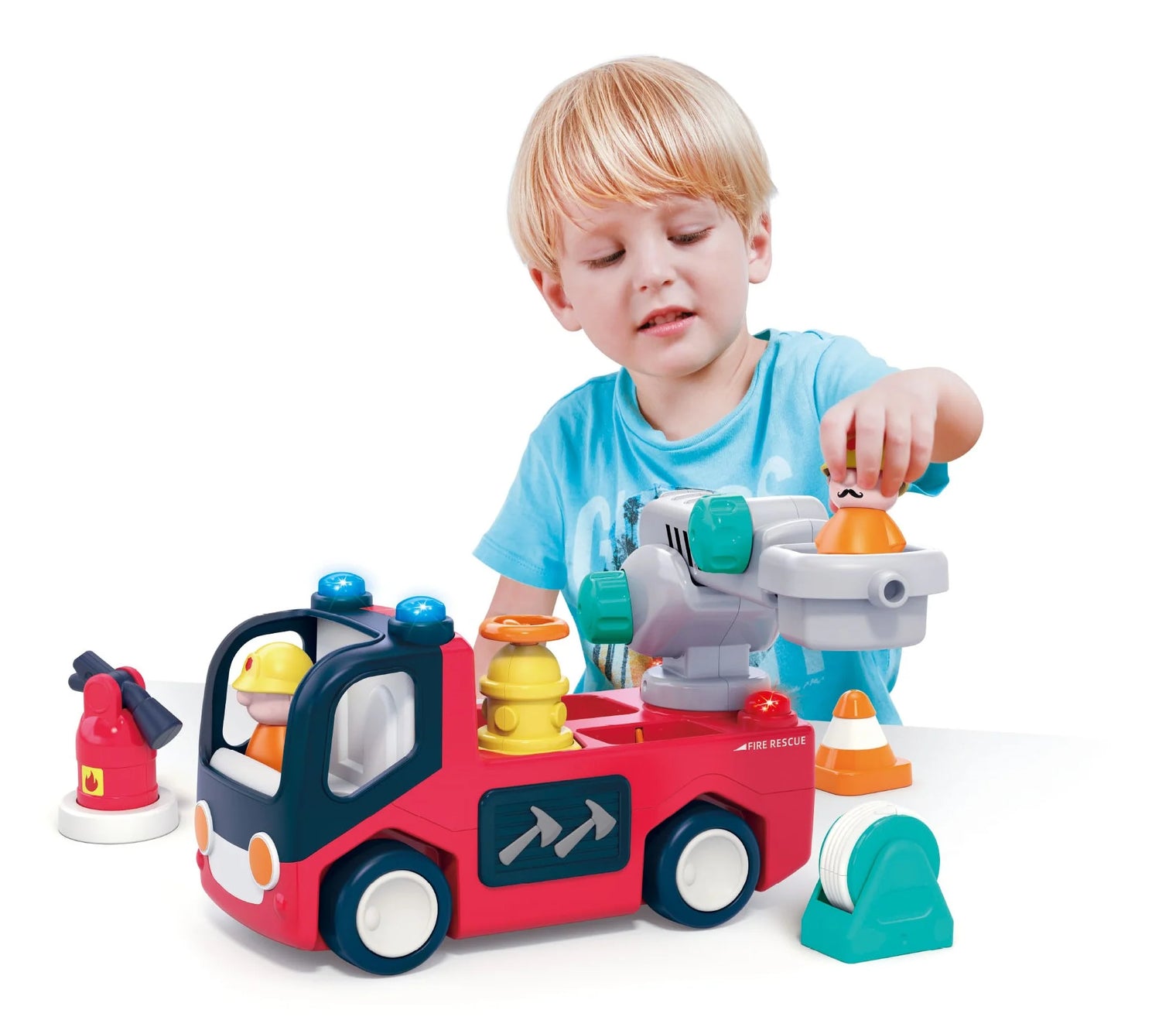 Hola Early Learning Fire Engine Truck with Lights & Sounds