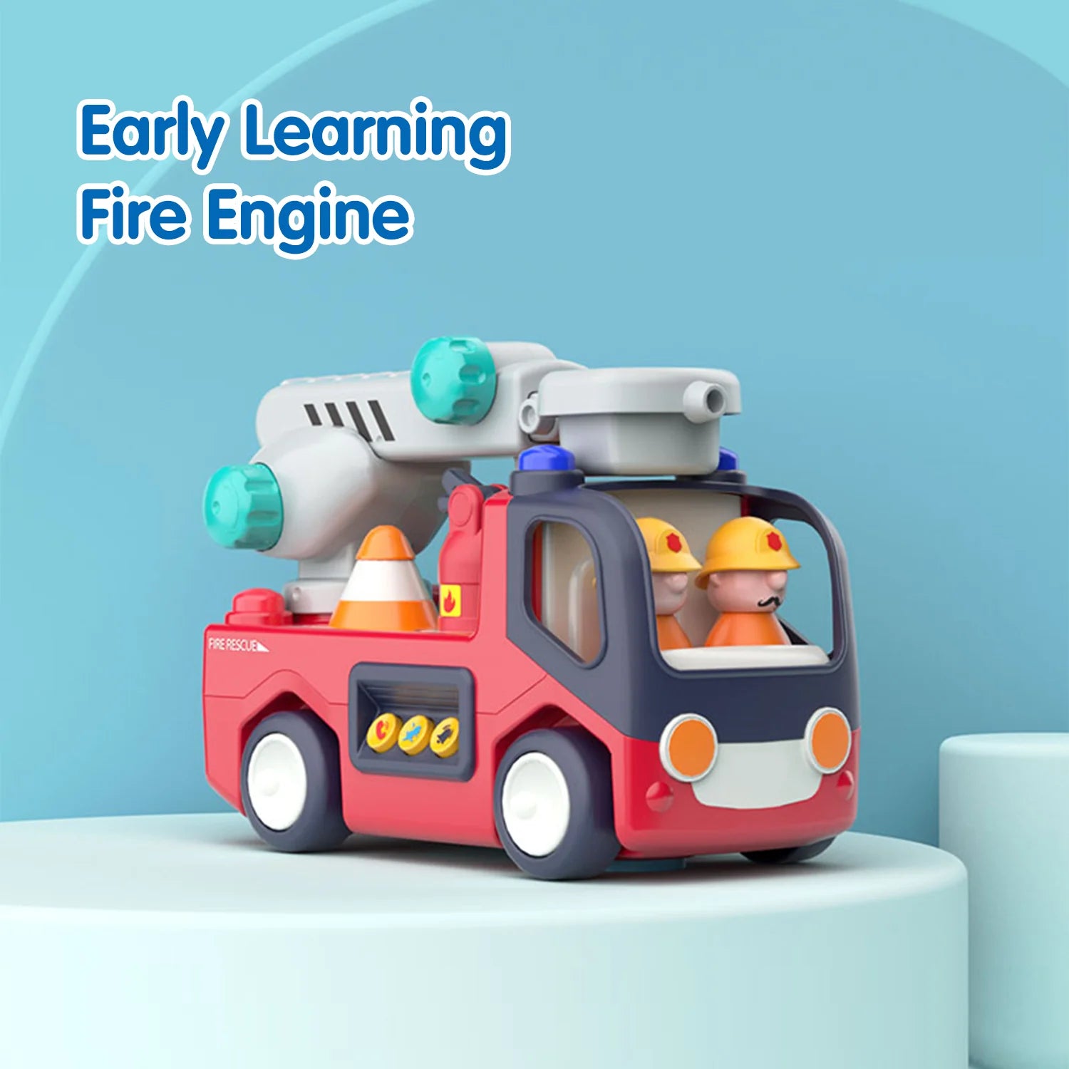 Hola Early Learning Fire Engine Truck with Lights & Sounds