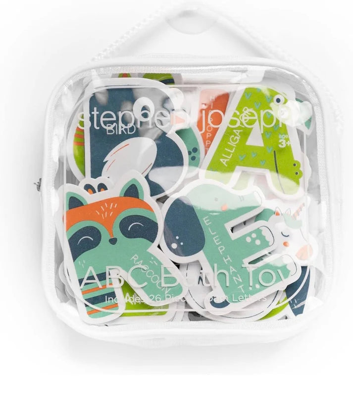 Stephen Joseph 26 pieces ABC Foam Bath Toys (2 colors available)