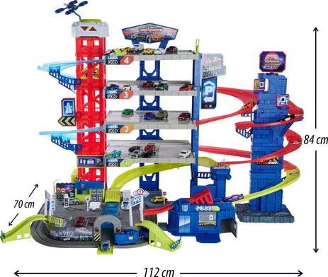 Majorette Super Chase Center+5 Vehicles