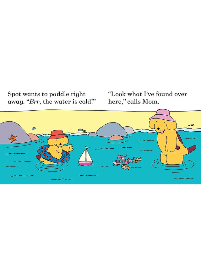 Find Spot at the Beach: A Lift-the-Flap Story - Eric Hill (Hardcover)