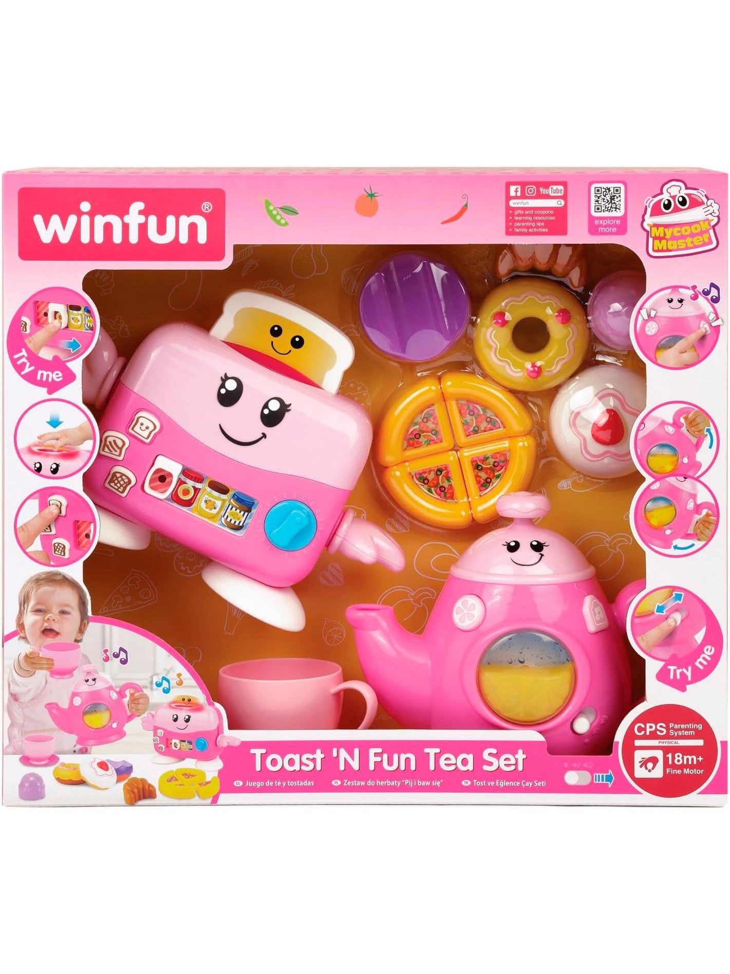 Toast 'N Fun Tea Set