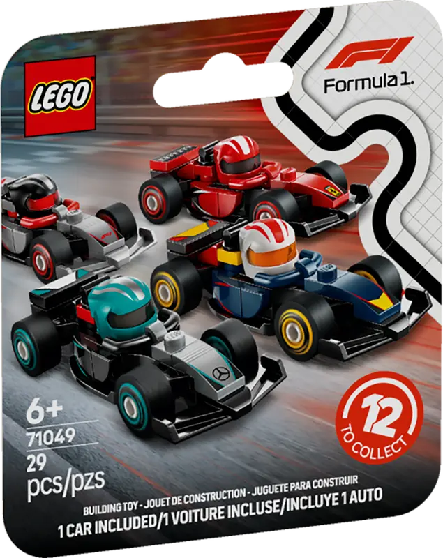 Lego F1® Collectible Race Cars