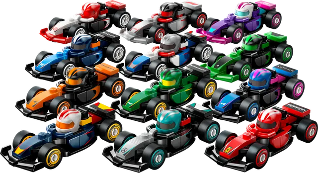Lego F1® Collectible Race Cars