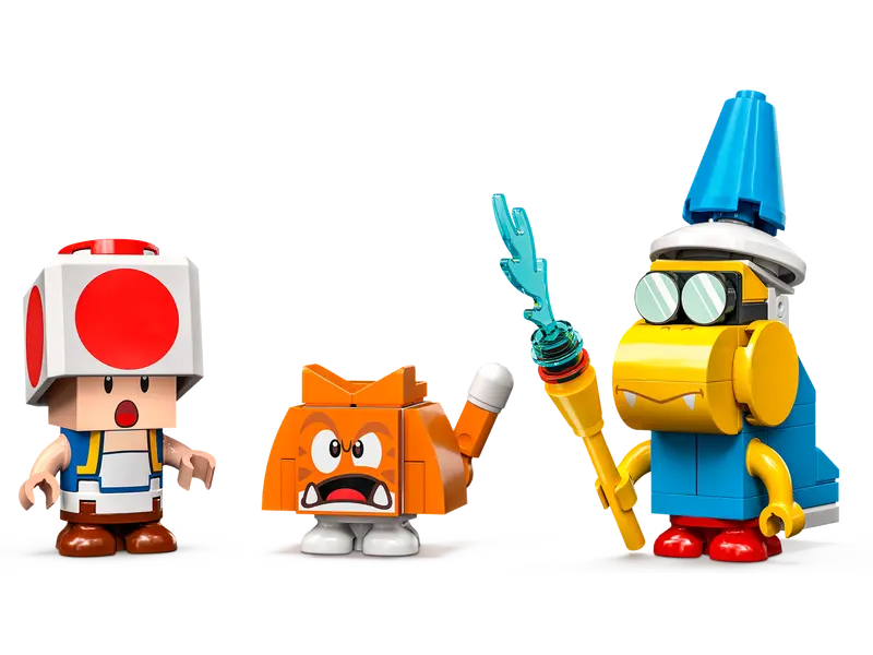 Lego Super Mario Cat Peach Suit and Frozen Tower Expansion Set