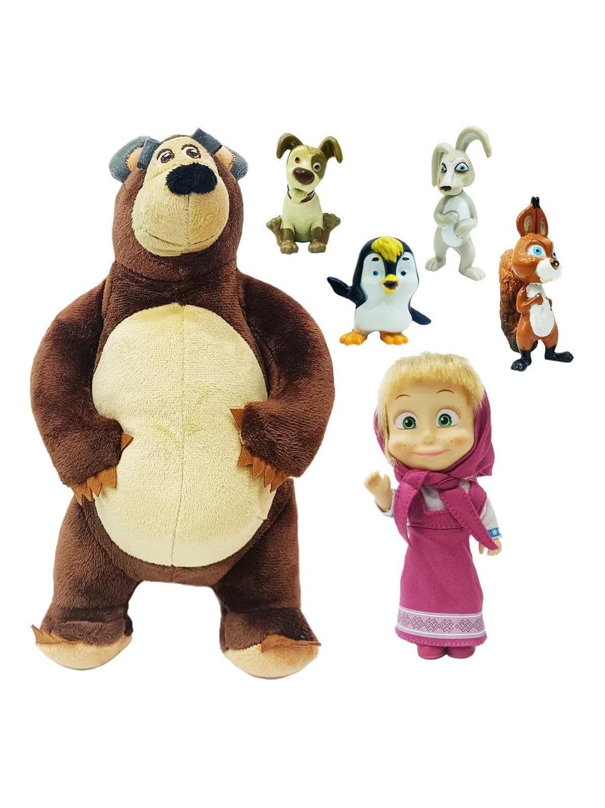 Masha and the Bear Playset