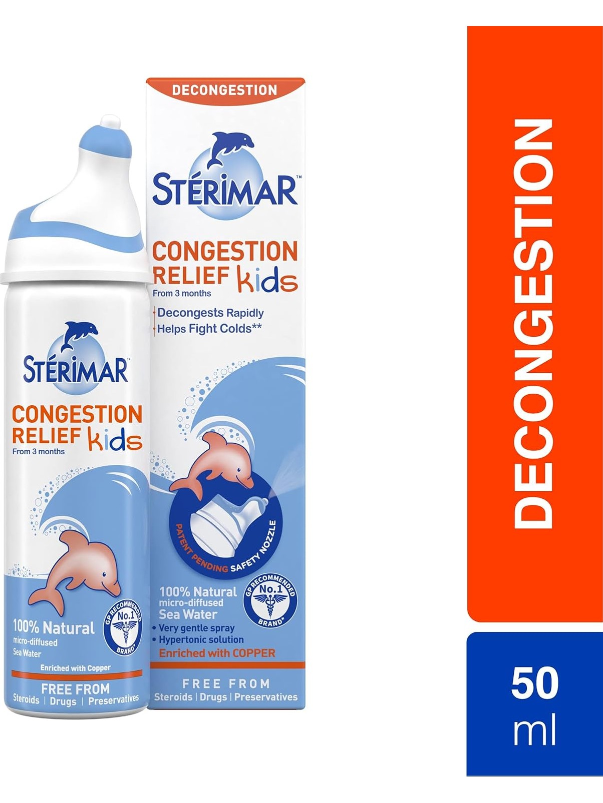 Stérimar Congestion Relief Kids, From 3 months - 50ml