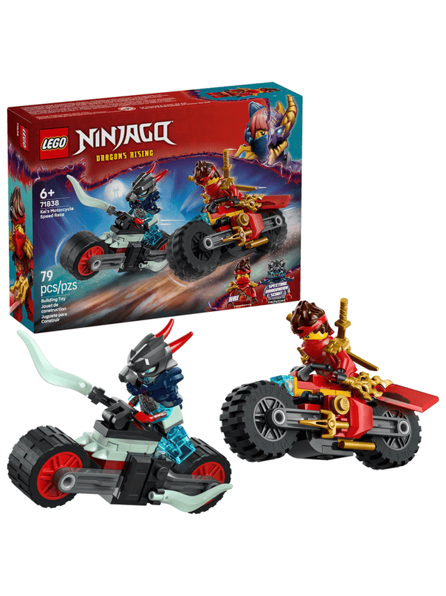 LEGO NINJAGO® Kai's Lightning Speed Race 71838 - 79 Parts