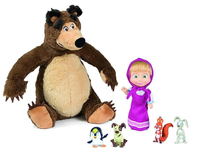Masha and the Bear Playset