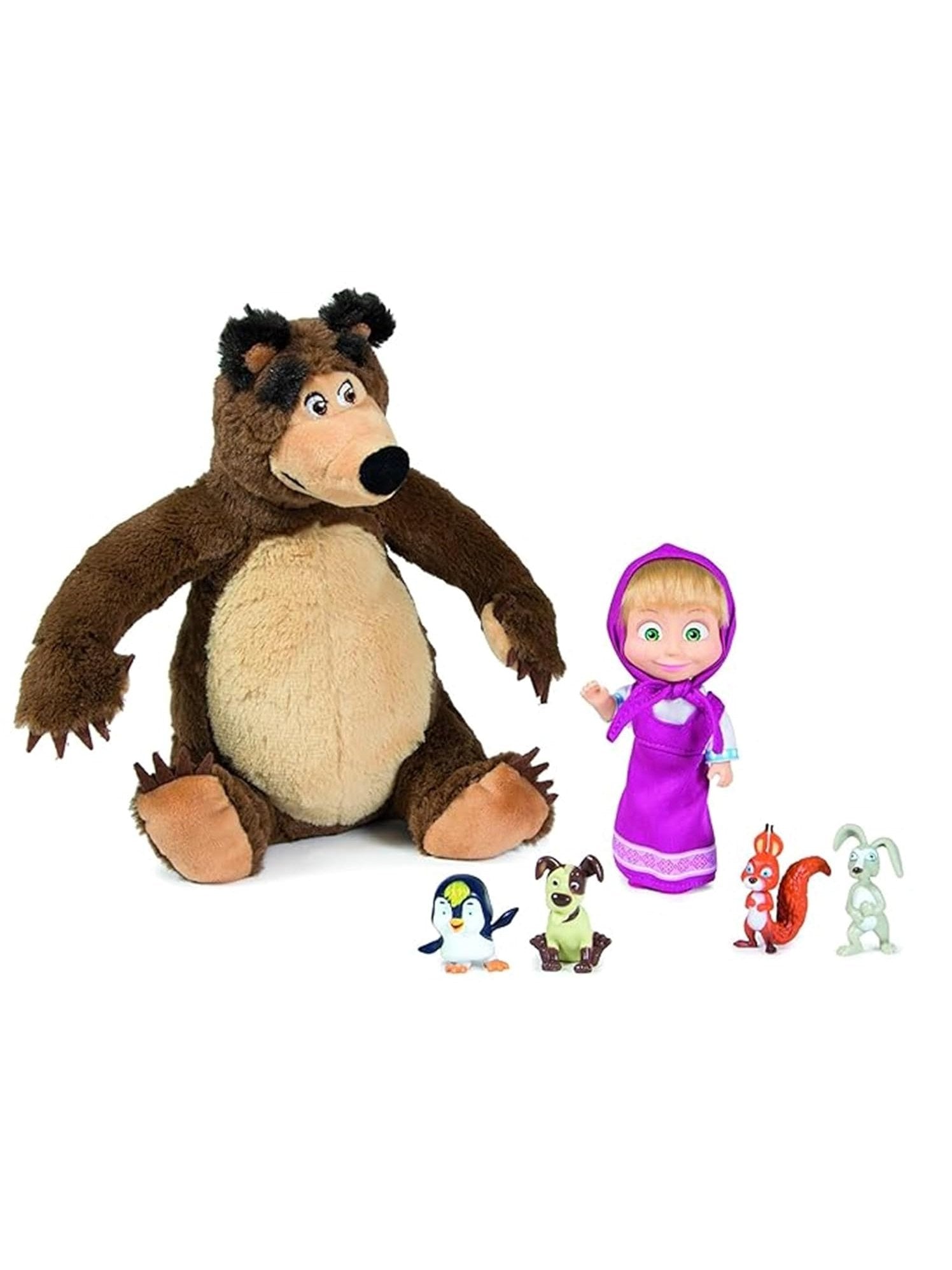 Masha and the Bear Playset