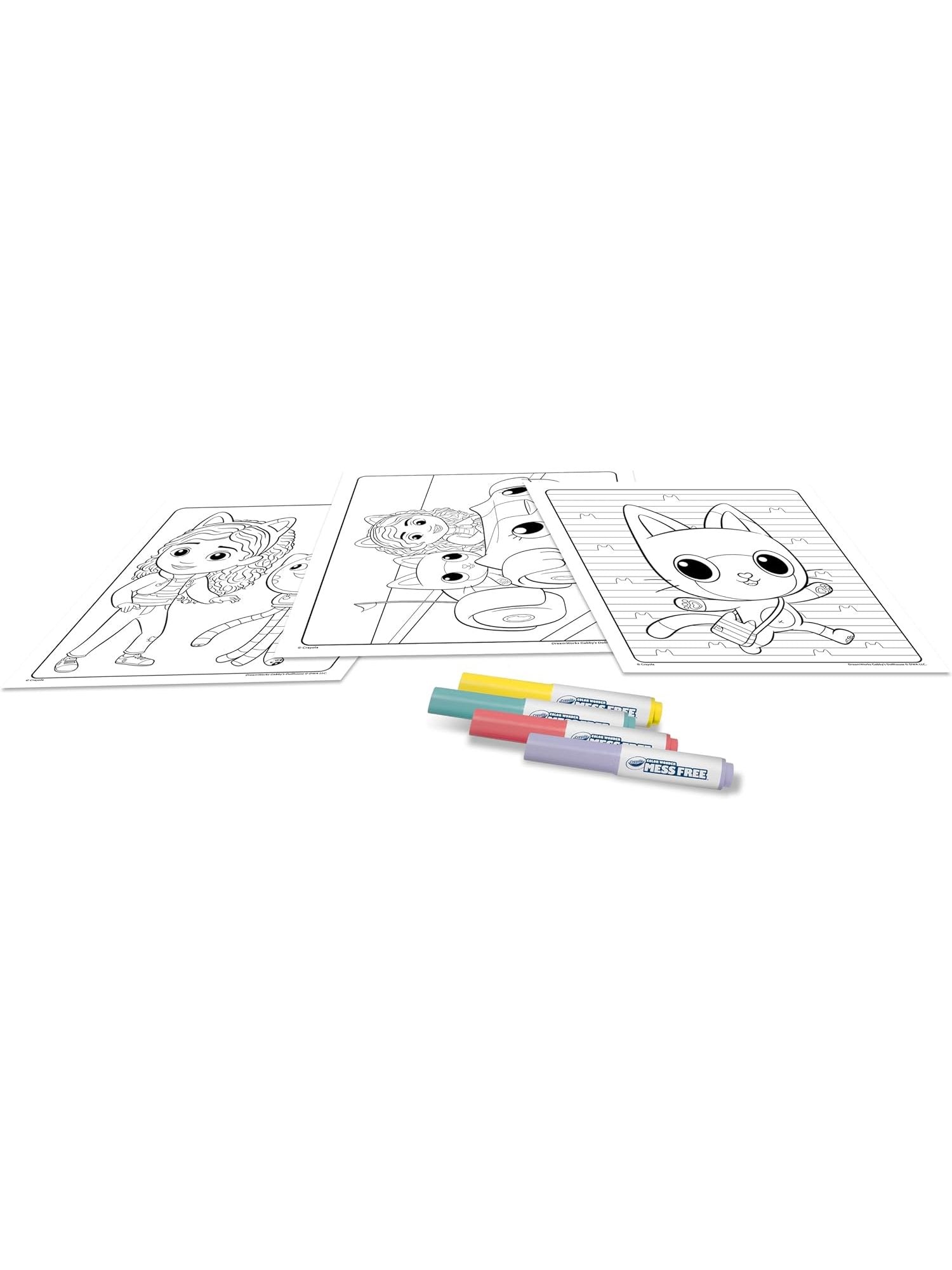 Crayola Color Wonder-Gabby's Dollhouse Mess-Free Colouring Book