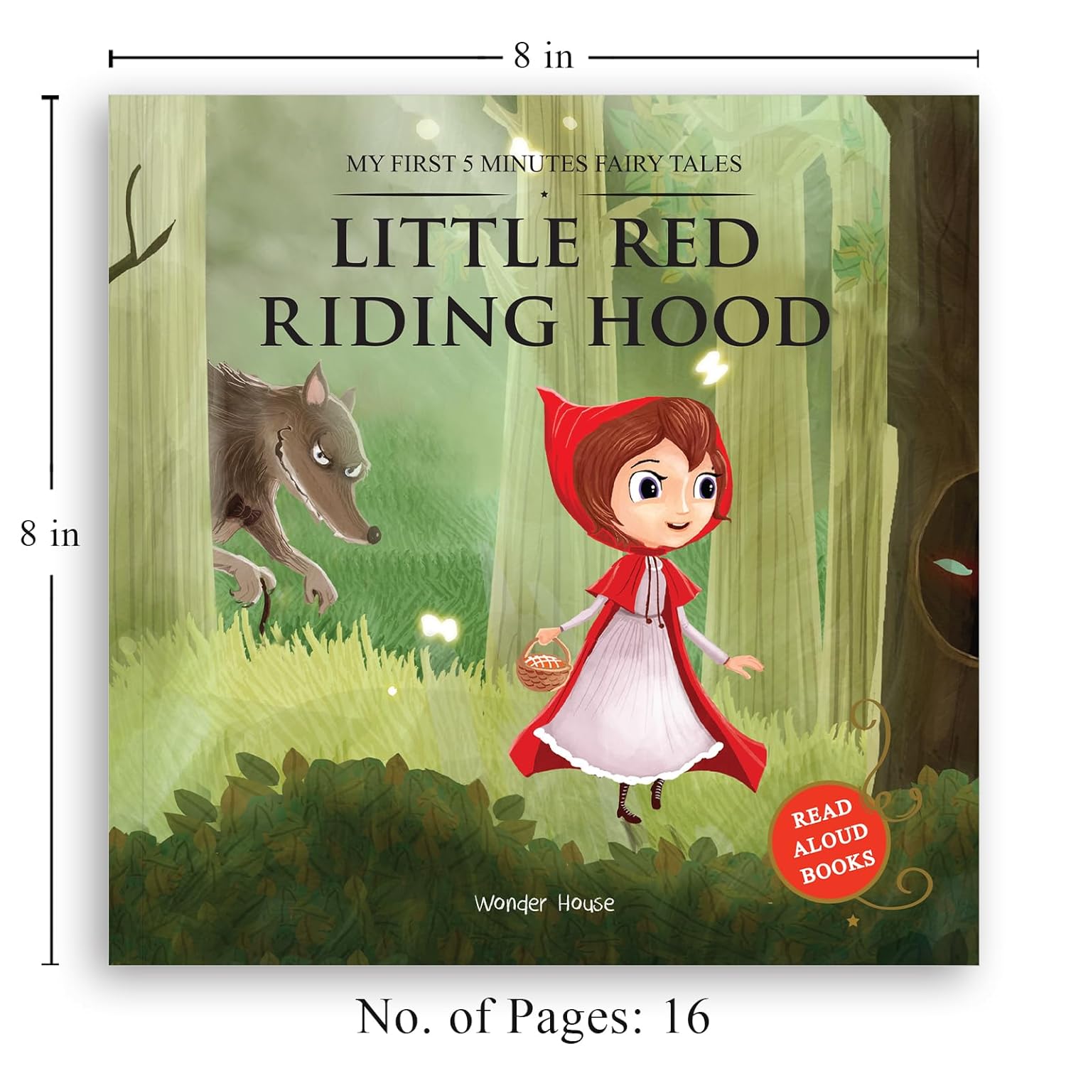 My First 5 Minutes Fairy Tales Little Red Riding Hood - Wonder House (Paperback)