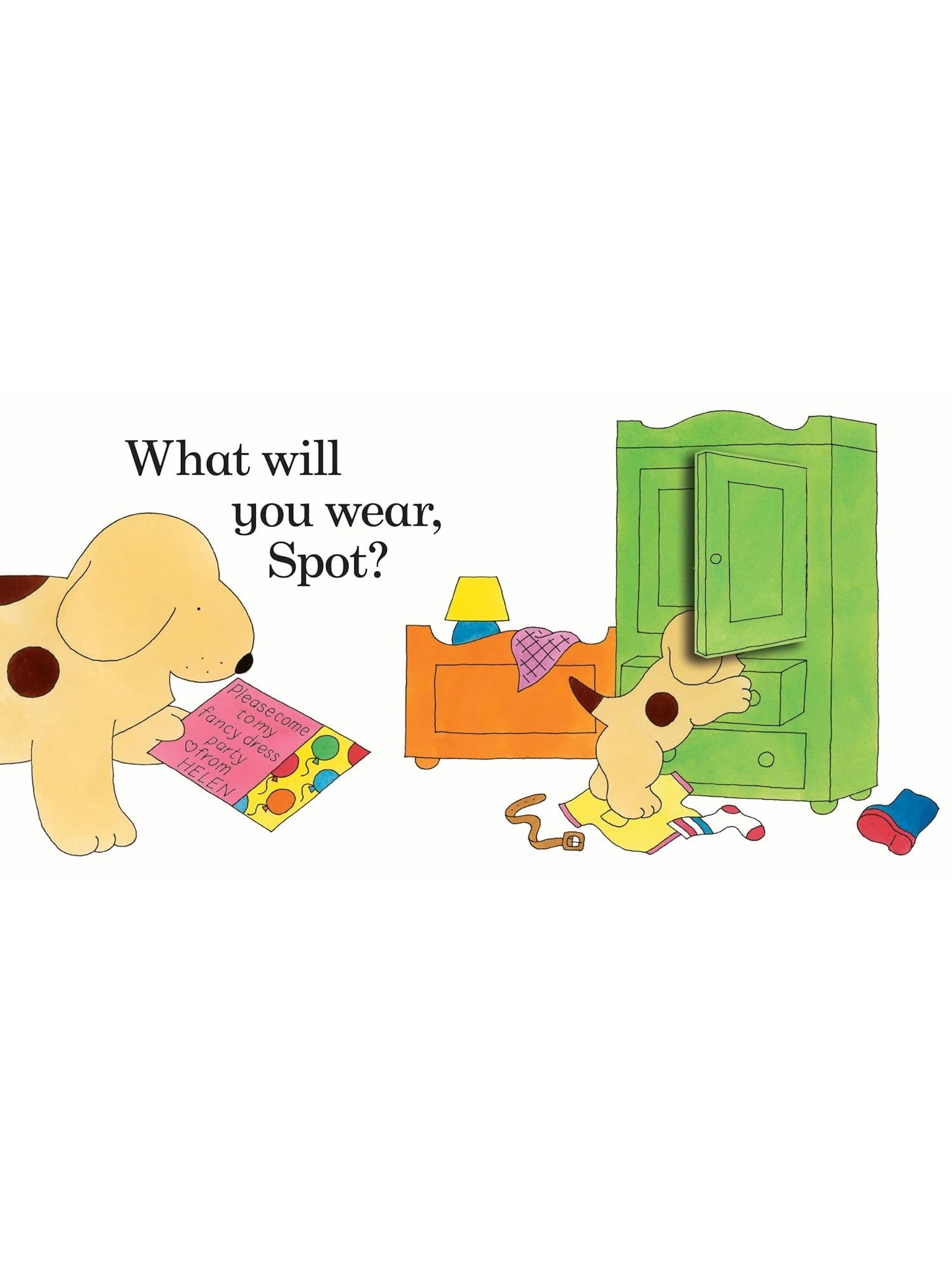 Spot Goes to a Party: A lift-the-flap board book - Eric Hill (Hardcover)