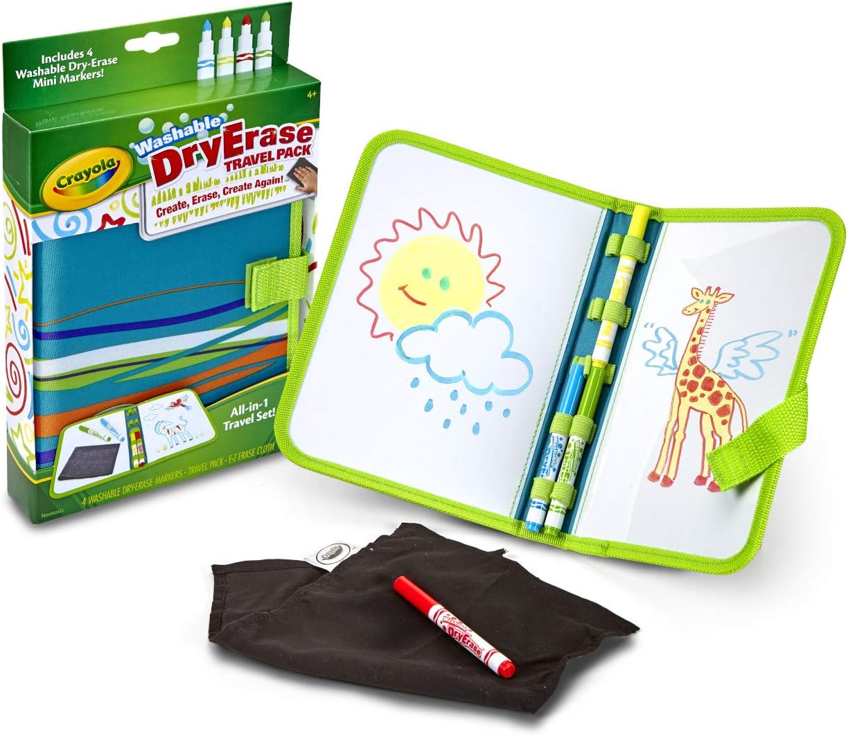 Crayola Dry-Erase Travel Pack/Dry -Ease Pip-Squeaks Markers