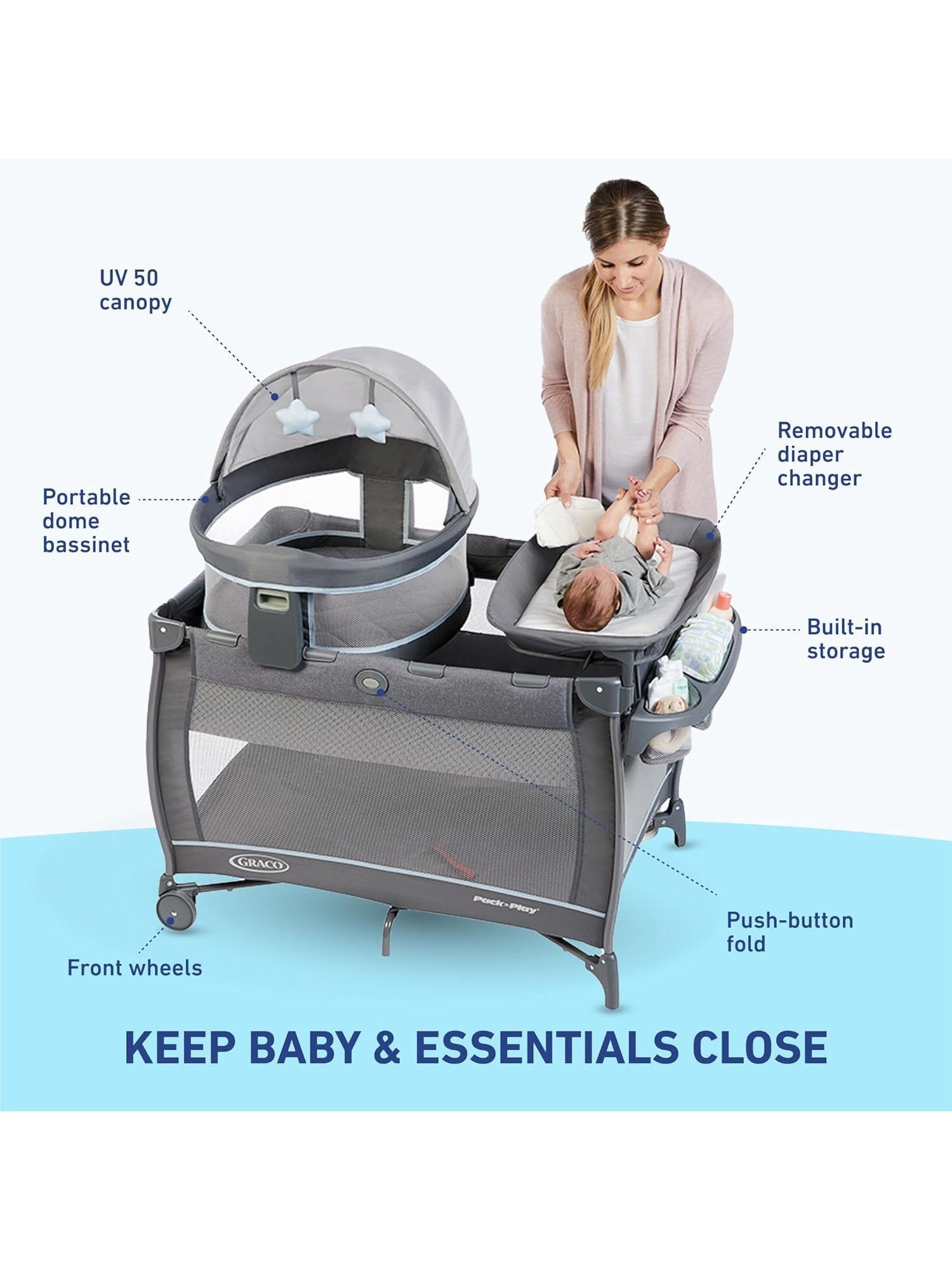 Graco Pack N Play Travel Dome XL