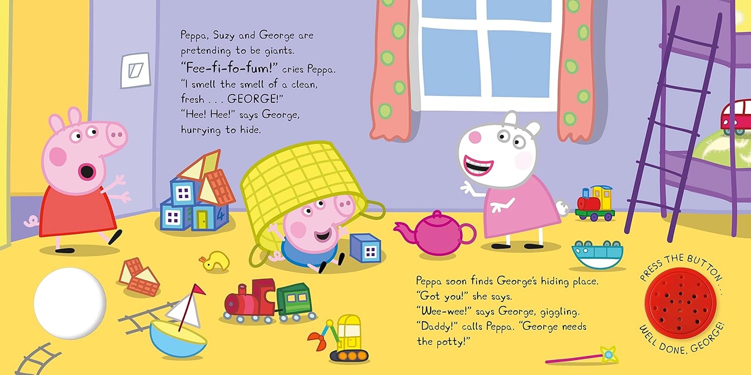 Peppa Pig: George's Potty Book (Hardcover)